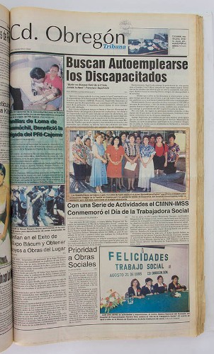 Imagen de Buscan autoemplearse los discapacitados (propio), Tribuna del Yaqui (alternativo)