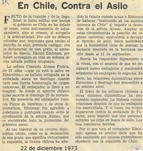 Imagen de Dictadura de Augusto Pinochet. Represión y violación a los derechos humanos en Chile (atribuido)