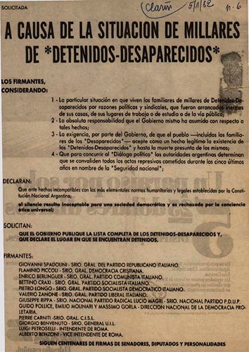 Imagen de Derechos humanos en Argentina (atribuido)