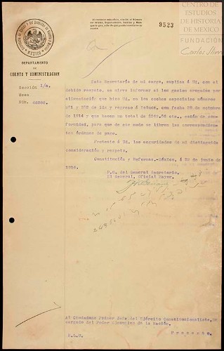 Imagen de Pregunta cuáles fueron los gastos de alimentación que hizo el 28 de octubre de 1914, para expedir las órdenes de pago (atribuido)