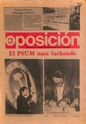 Imagen de El PSUM nace luchando (propio)