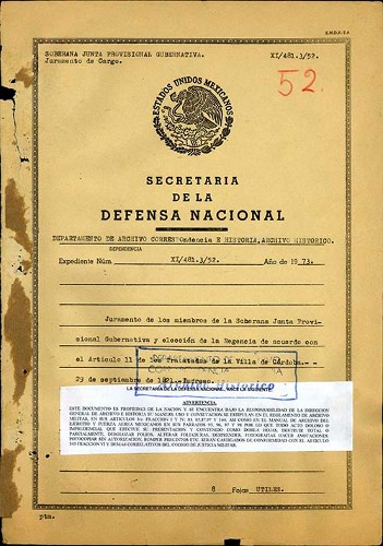 Imagen de Juramento de los miembros de la Soberana Junta Provisional Gubernativa y elección de la regencia (atribuido)