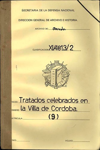 Imagen de Tratados celebrados en la Villa de Córdoba (propio)
