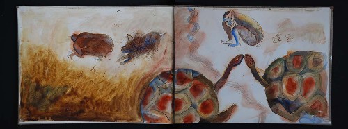 Imagen de Cuadernos de la Mierda: tortugas y cerdo (atribuido)