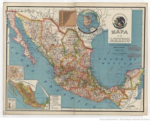 Imagen de Mapa de Mexico trazado... / por E. Girard,...