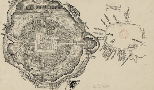 Imagen de (Reproduction d'un plan de Mexico en 1520.)