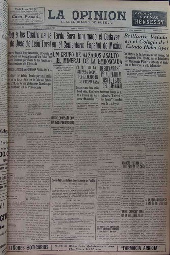 Imagen de La Opinión: el gran diario de Puebla (propio)