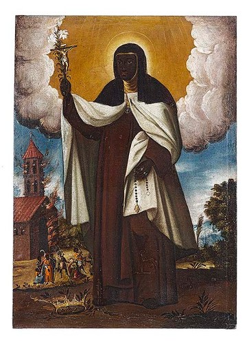 Imagen de Representación novohispana de Santa Ifigenia (atribuido)