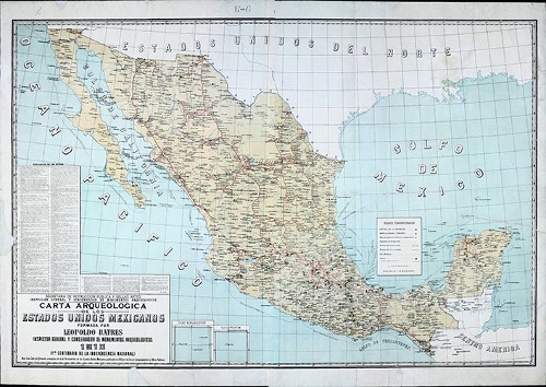 Imagen de Carta arqueológica de los Estados Unidos Mexicanos (propio)
