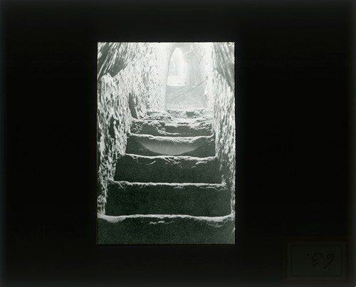 Imagen de Túnel de la pirámide en Cholula, vista general (atribuido)