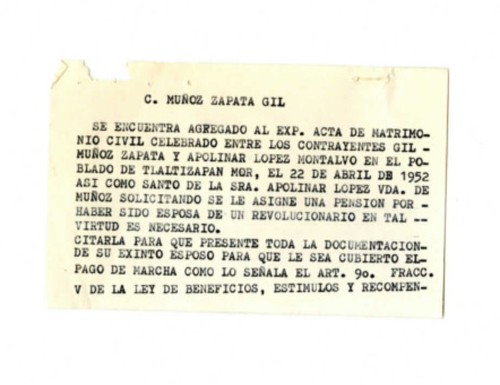 Imagen de Expediente de Muñoz Zapata, Gil (atribuido)