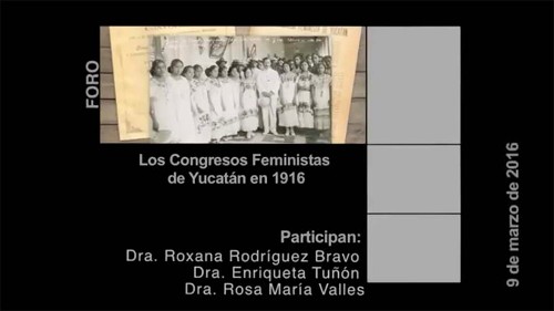 Imagen de Los congresos Feministas de Yucatán en 1916 (propio)