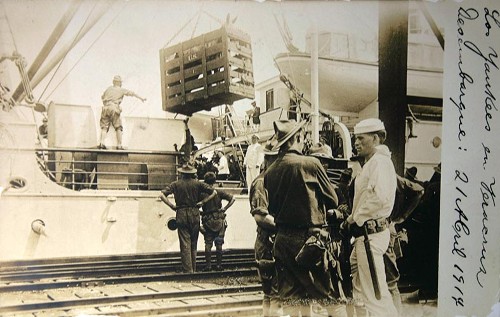 Imagen de Los yanquis en Veracruz, desembarco del 21 de abril 1914 (atribuido)