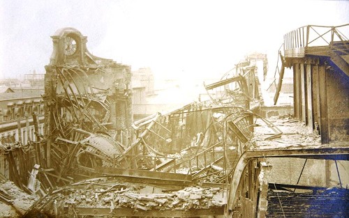 Imagen de Edificio después de bombardeo, 2 (atribuido)