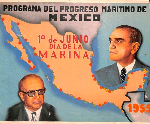 Imagen de Programa del progreso marítimo de México: 1° de junio, día de la Marina (propio)