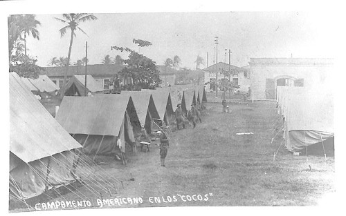 Imagen de Campamento norteamericano en Los cocos (atribuido)