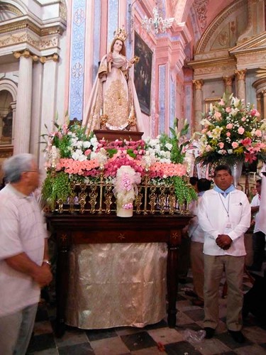 Imagen de A punto de iniciar la procesión La Virgen de la Candelaria (atribuido)