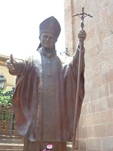 Imagen de Escultura de San Juan Pablo II en el atrio de la catedral (atribuido)
