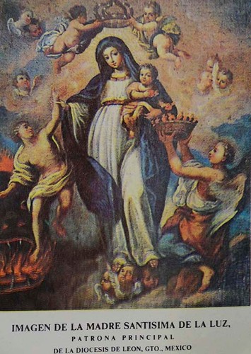 Imagen de Estampa de Nuestra Madre Santísima de la Luz (atribuido)