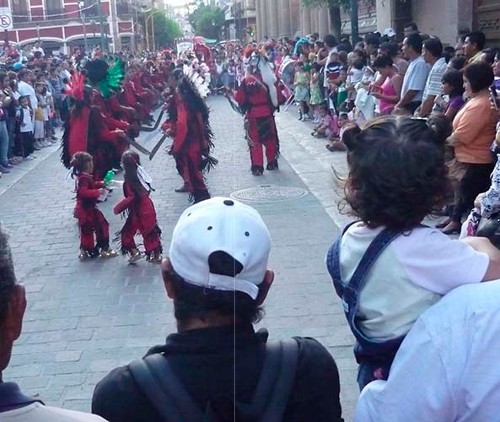 Imagen de Las más pequeñas de la danza de la Santa Cruz (atribuido)