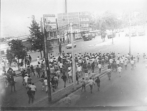 Imagen de Los halcones en el movimiento estudiantil del 11 de junio de 1971 (atribuido)