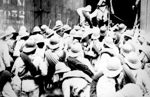 Portadilla de <p>Escenas de la defensa del Puerto de Veracruz: 21 de abril de 1914</p>