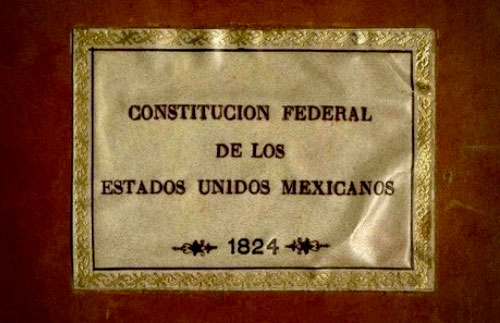 Portadilla de <p>Entra en vigor la primera Constitución Federal de los Estados Unidos Mexicanos</p>