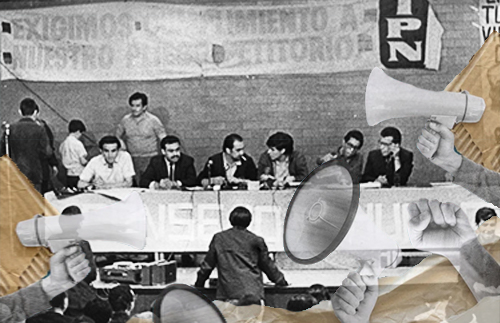 Portadilla de <p>Se crea el Consejo Nacional de Huelga como parte del movimiento estudiantil de 1968</p>