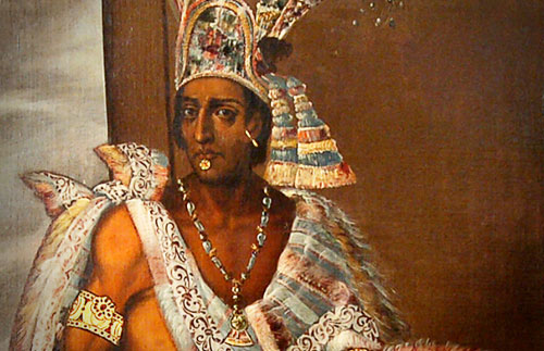 Portadilla de <p>Muerte de Moctezuma II</p>