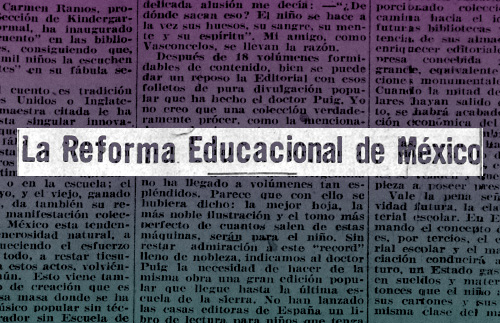 Portadilla de <p>La reforma educacional de 1922 a través de la mirada de la maestra Mistral</p>