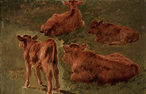 Portadilla de <p>El ganado en paisajes campiranos de la pintura europea</p>