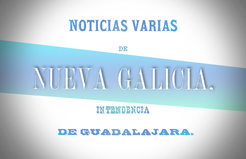 Portadilla de <p>La Nueva Galicia</p>