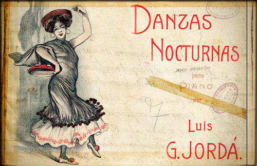Portadilla de <p>Danzas, partituras de la Orquesta Típica de la Ciudad de México</p>