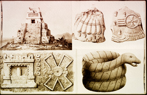 Portadilla de <p>Precursores de la arqueología mexicana en repositorios franceses</p>
