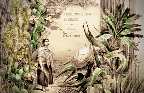 Portadilla de Casimiro Castro y la litografía del siglo XIX