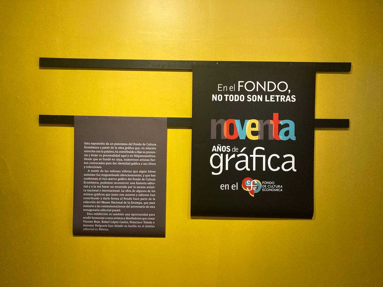 Exposición en la Sala 2 del Museo de la Cancillería, en el Instituto Matías Romero. Fue un trabajo colectivo entre la Secretaría de Relaciones Exteriores, el Museo Nacional de la Estampa y el Fondo de Cultura Económica.