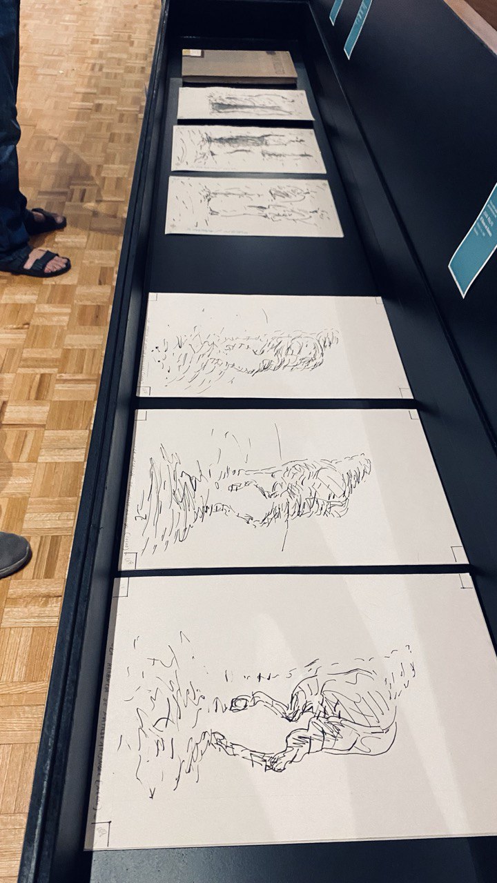 Montaje de las piezas del artista Juan Pablo Rulfo, para el libro <i>El llano en llamas</i>.