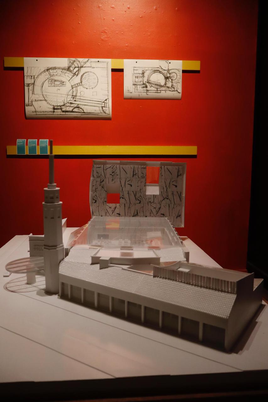 Maqueta del proyecto arquitectónico para la construcción del Centro Cultural Bella Época, donde se encuentra la Librería Rosario Castellanos.