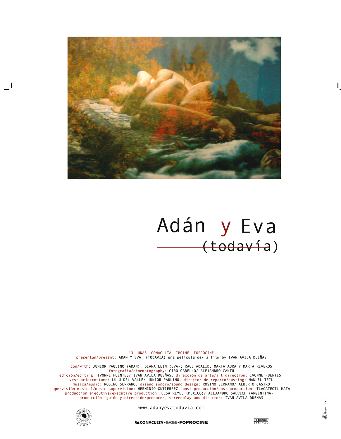 <i>Adán y Eva (todavía)</i>
