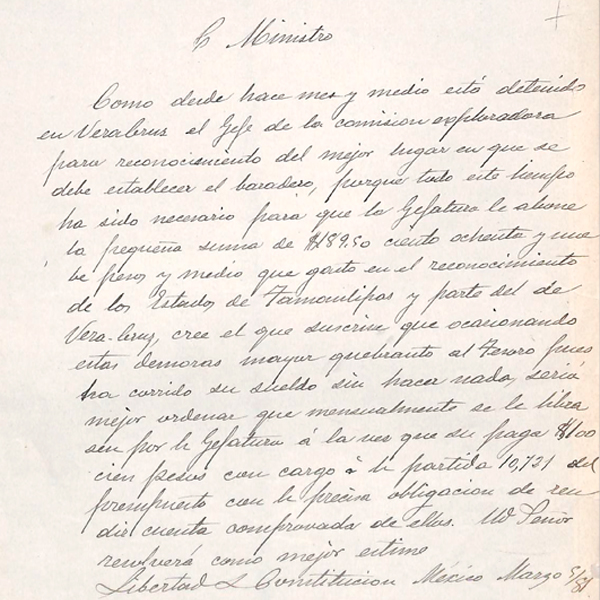 <div class='box-txt-carrusel'>
                                    <p class='txt-carrusel'>Proyecto de establecimiento de un varadero y arsenal para cubrir necesidades de la Marina, año de 1891.</p>
                                      <div class='ObjetoDigital'>
                                          
                                            <a href='//memoricamexico.gob.mx/swb/memorica/Cedula?oId=tmNIuJQBAF4Oqi8d2n0y' target='_blank' class=''>Ir a recurso</a>
                                      </div>  
                                   </div>