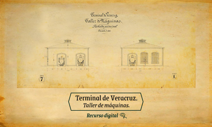 Terminal de Veracruz. Taller de máquinas.