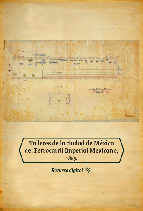 Plano del Ferrocarril Imperial Mexicano, 1865