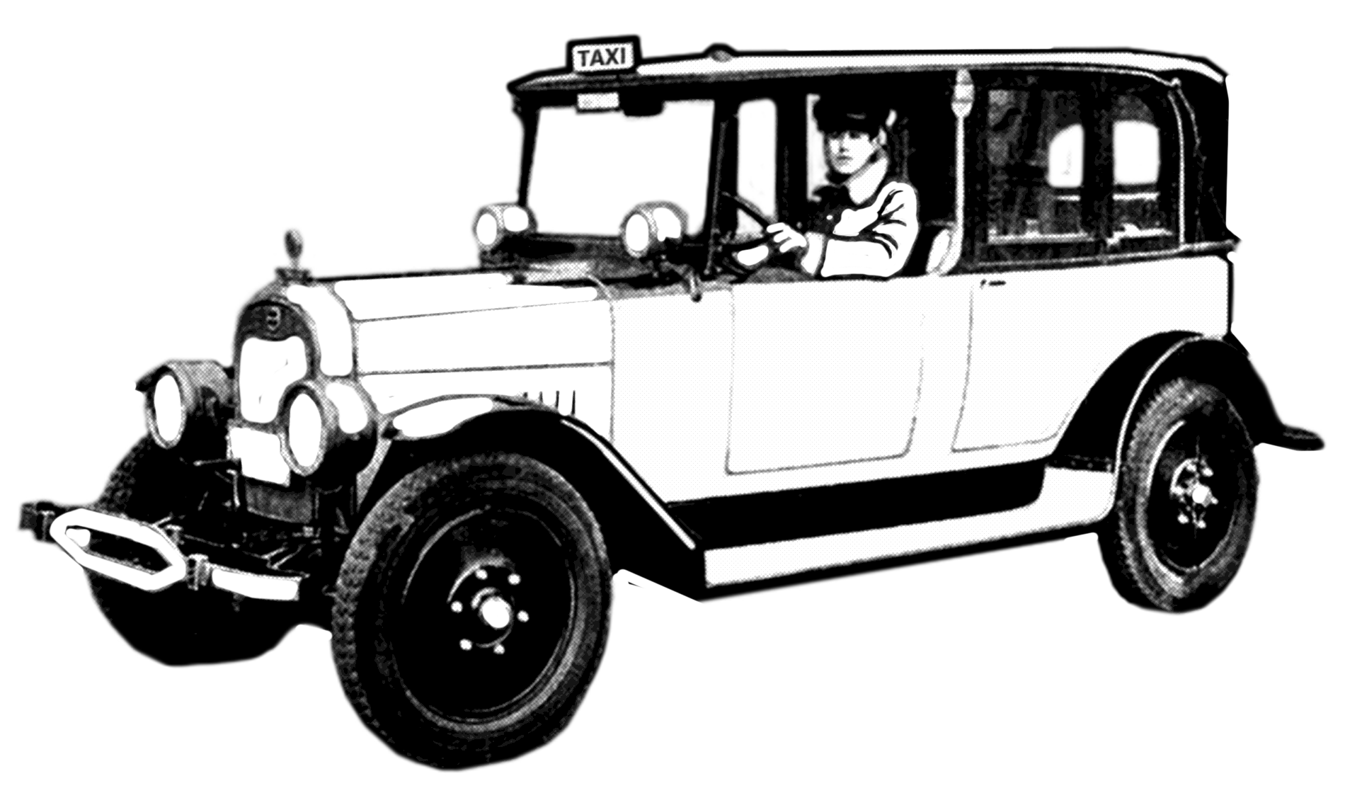 Dibujo de taxi