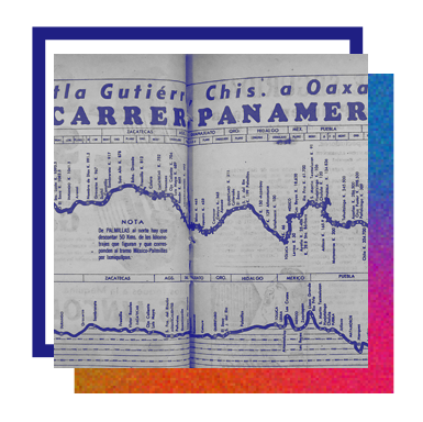 “Perfil de la V Carrera Panamericana ‘México’”, Esto, 19 de noviembre de 1954,  pp. 8-9.