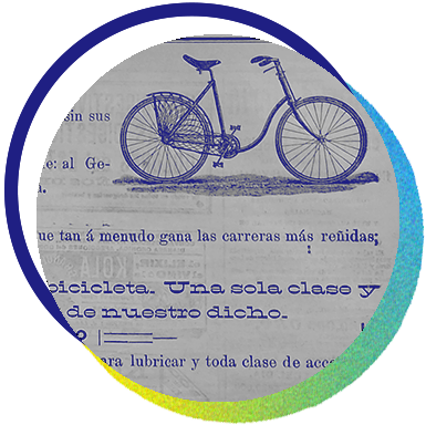La bicicleta “Víctor”, El Universal, 7 de
                             junio de 1896, p. 7.