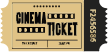 ticket de cine antiguo