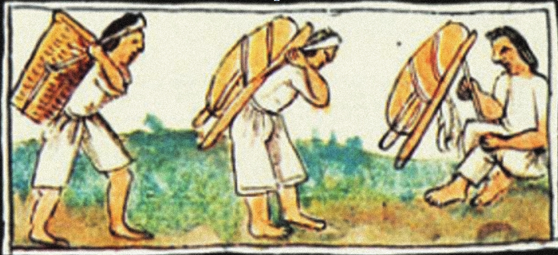 Mujeres haciendo tortillas